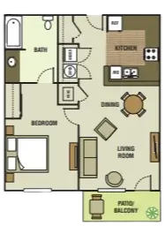 Studio Floorplan A